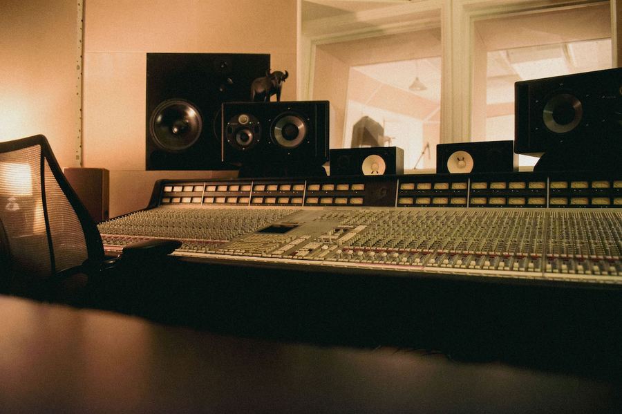 Buffalo Studio Sheffield control room