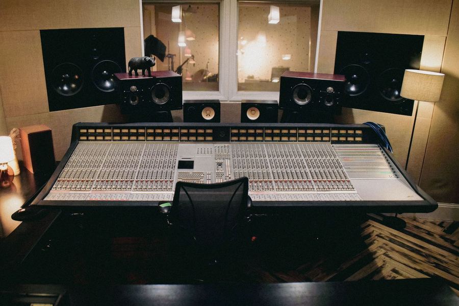 Production suite at Buffalo Studio Sheffield