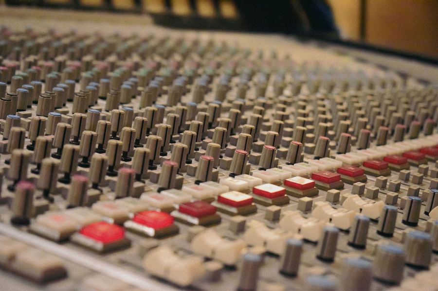 SSL 4048 G+ console at Buffalo Studio Sheffield