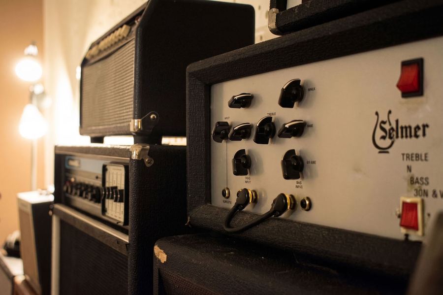 Instrument selection at Buffalo Studio Sheffield